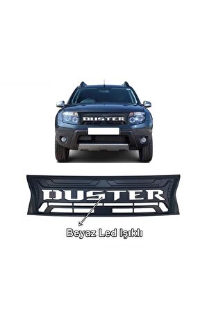 Dacia Duster Beyaz Ledli Işıklı Panjur 2010-2017 Arası Uyumlu