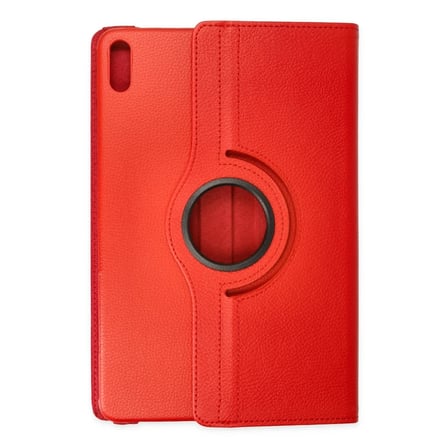 Huawei MatePad Air 11.5 Kılıf 360 Tablet Deri Kılıf - Kırmızı