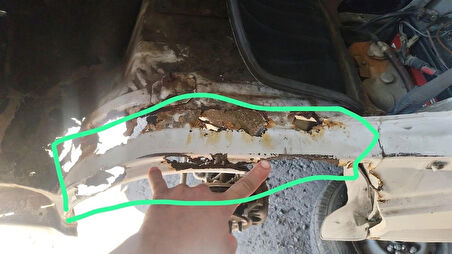 Hyundaı H100 Minibüs Sac Ön Çamurluk Eşik Sacı Ay Sacı Etek sacı takım sağ ve sol ve 2 İç ve 2 Dış yani 4 adet Parça