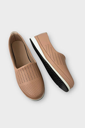 Tam Ortopedik Hava Alan Yumuşak Tabanlı Günlük Anne Babet KUM