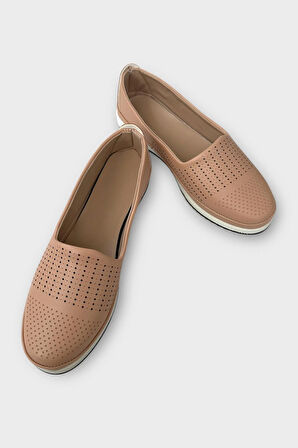 Tam Ortopedik Hava Alan Yumuşak Tabanlı Günlük Anne Babet KUM