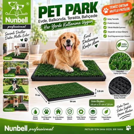Nunbell Pet Park Köpek Tuvaleti