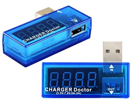 Mini Usb Ampermetre Voltmetre