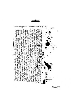 Ma02 Mix Media Stencil