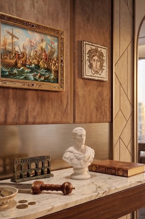 3 Boyutlu Sezar Büst, El İşçiliği Heykel, Ofis Ve Ev Hediyesi,Masa Üstü Dekor, Kitaplık Dekor, Beyaz Biblo, İskandinav Biblo,Roma Heykel, Tarihi Biblo