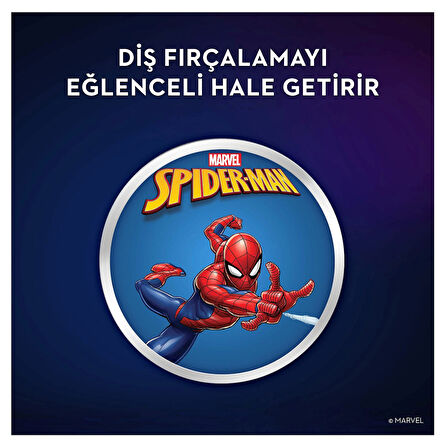 Oral-B D100 Vitality Spiderman Özel Seri Çocuklar İçin Şarj Edilebilir Diş Fırçası