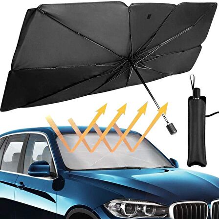 Valkyrie 145 Cm Uv Korumalı Araç İçi Ön Cam Araba Güneşliği