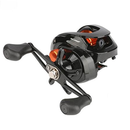 Valkyrie AS200 6.3.1 9 8kg Baitcasting Çıkrık Olta Motoru - Sol El - Carbon Body - Hızlı Sarım - 9 Kademe Manyetik Fren