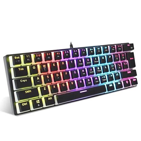 Valkyrie Kablosuz Touchpad Bluetooth Klavye - Ios Android Windows Uyumlu - TÜRKÇE Dil - Şarjlı - Ultra İnce - Type-C Giriş Pembe L700 61