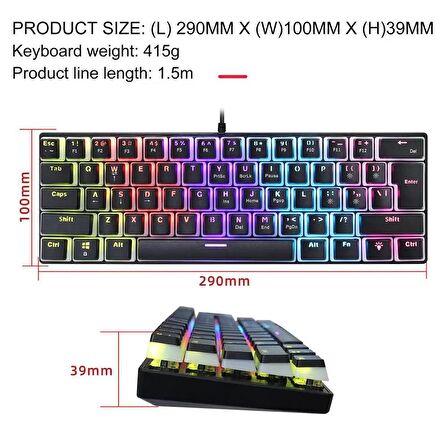 Valkyrie Kablosuz Touchpad Bluetooth Klavye - Ios Android Windows Uyumlu - TÜRKÇE Dil - Şarjlı - Ultra İnce - Type-C Giriş Pembe L700 61