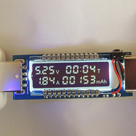 Valkyrie Keweisi USB Tester Akım Ölçer Voltmetre Ampermetre