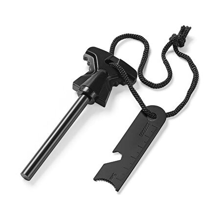 Valkyrie 8mm 8.5cm Magnezyum Ateş Başlatıcı Bar - %100 Katkısız Alüminyum İçermez Fire Starter