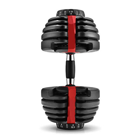 Valkyrie 24kg Ayarlanabilir Dambıl Seti (1 Adet) Profesyonel 1. Kalite Dumbbell Kolay Kullanım Ev İçin İdeal Dambıl