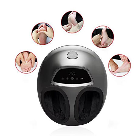 Valkyrie Isı Zaman Hava Basınç Ayarlı Ayak Masaj Aleti Shiatsu Foot Massager Kumandalı