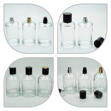 100 ML (2 ADET) (TEK KULLANIMLIK) KUBBELİ VE 100 ML DİOR  BOŞ ŞİŞE