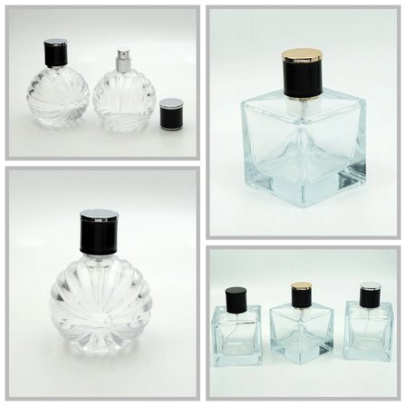 100 ML (2 ADET) (TEK KULLANIMLIK) TOP VE 100 ML KÜP  BOŞ ŞİŞE