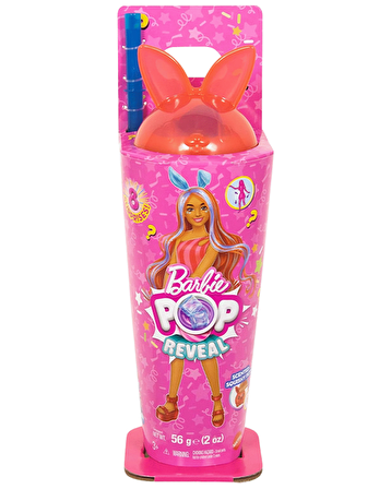 Barbie Pop Reveal Shake Serisi Turuncu Tavşan JCN87