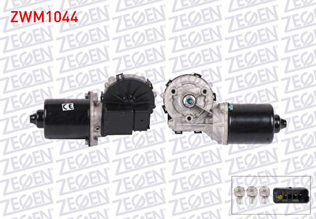 MEGANE 2 - II SİLECEK MOTORU ÖN 12V 2002-2008 ARASI GLD-ZWM1044