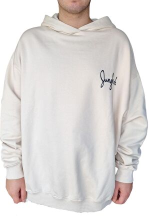 Kpop Jungkook Sırt Baskılı Kapşonlu Sweatshirt