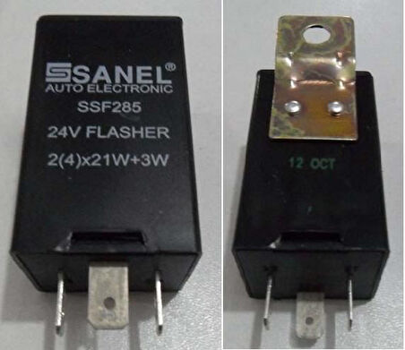 FLAŞÖR 24V KARGO (49 31 49A) BRAKETLİ FORD OTOKAR ISUZU ORJ