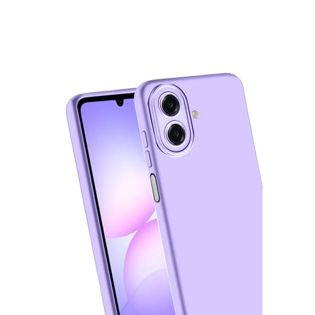 Samsung Galaxy A07 4G First Silikon - Lila