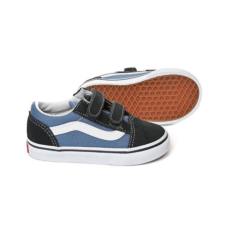 LACİVERT Erkek Çocuk - Genç Keten Ayakkabı VD3YNVY VANS OLD SKOOL V NAVY