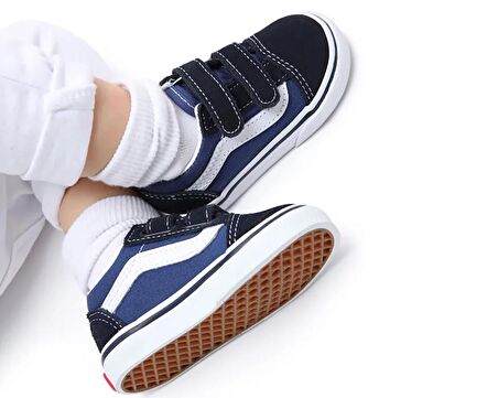 Vans Td Old Skool V Bebek Günlük Ayakkabı VN000D3YNVY1 Lacivert