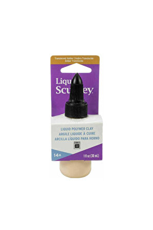 Likit Sculpy Polimer Kil Transparent Kehribar 30ml