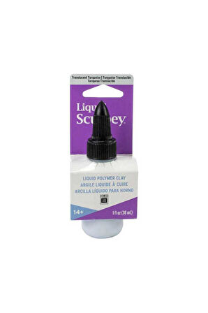 Likit Sculpy Polimer Kil Transparent Turkuaz 30ml
