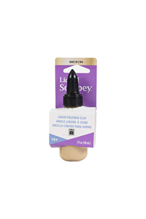 Likit Sculpy Polimer Kil Altın 30ml