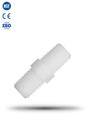 Su Arıtma Cihazları Için 6 Mm Ara Nipel Filtre Yuva Bağlantısı