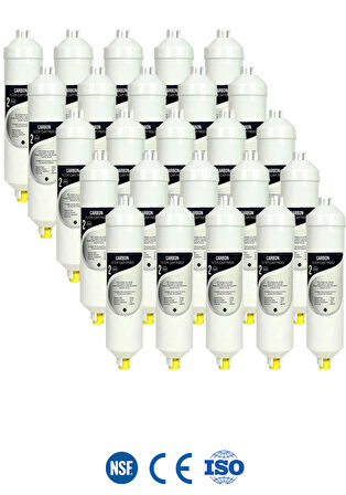 Kapalı Kasa Su Arıtma Cihazı Yeni Seri İnline 5 Aşamalı Filtre 25 Takım Set
