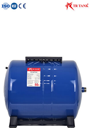 Trtank Profesyonel 50 Litre Yatay Ayaklı Nsf Membranlı Hidrofor Genleşme Tankı