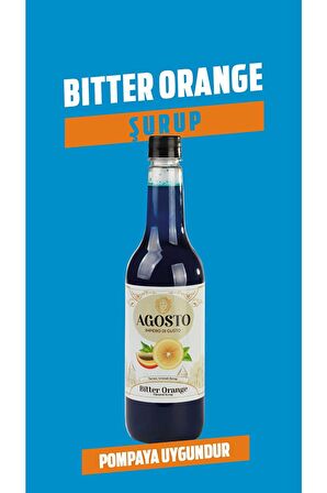 AGOSTO 700 ML TURUNÇ AROMALI ŞURUP