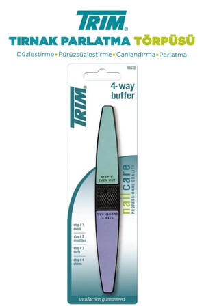 4 Way Buffer - Dört Aşamalı Tırnak Parlatma Törpüsü