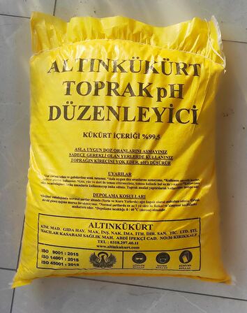 Altınkükürt | Granül Yavaş Salınımlı Pul Kükürt 25 kg