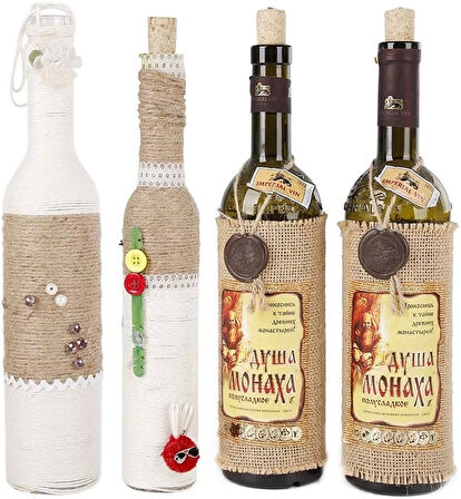 Jütburada Jüt Halat 3 mm 500 Gr Hasır Dekor Süsleme İp