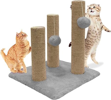 Jütburada Kedi Tırmalama İpi 6 mm 10 Metre Jüt Halat