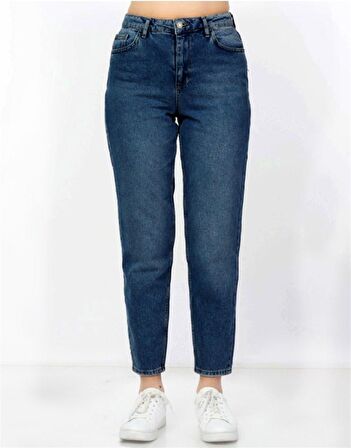 CEDY DENIM Kadın Yüksek Bel Soho Boyfriend Jean C599