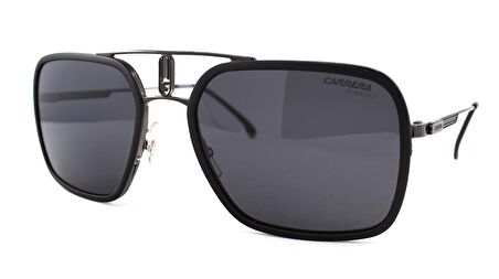 CARRERA  1027/S ANSIR 59  Unisex SİYAH Köşeli Çerçeve Güneş Gözlüğü