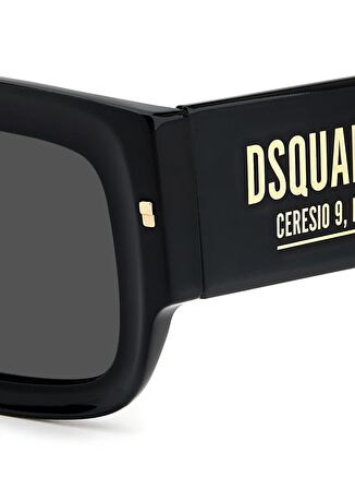 Dsquared2 Gri Erkek Dikdörtgen Güneş Gözlüğü 2059632M252IR