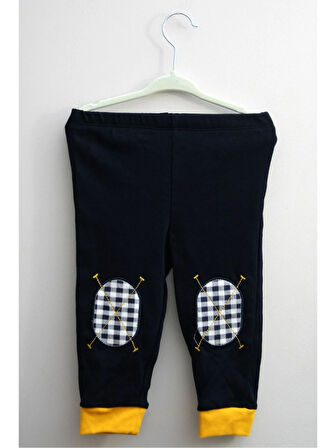 Yelek Tişört Pantolon Erkek Sarı Takım 3-12 Ay