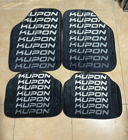 Universal Oto Halı Paspas 4'lü Set
