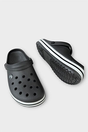 Unisex Confort Medikal Hemşire Sabo Terlik FÜME