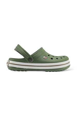 Unisex Confort Medikal Hemşire Sabo Terlik HAKİ