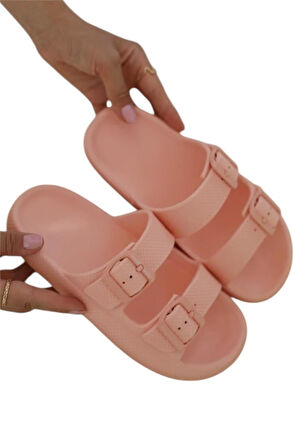 Unisex Çift Tokalı Medikal Hafif Eva Terlik PUDRA