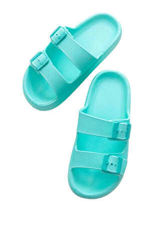 Unisex Çift Tokalı Medikal Hafif Eva Terlik YEŞİL