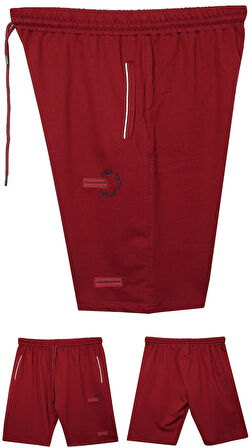 Erkek Büyük Beden Battal Boy 110 - 150 Kilo Arası İçin Uygun Likralı Penye Şort