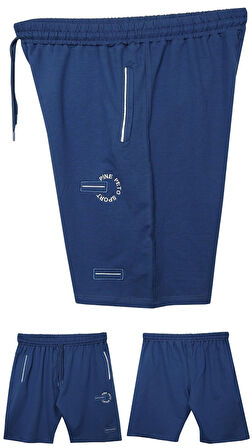 Erkek Büyük Beden Battal Boy 110 - 150 Kilo Arası İçin Uygun Likralı Penye Şort