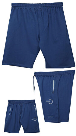 Erkek Büyük Beden Battal Boy 110 - 150 Kilo Arası İçin Uygun Likralı Penye Şort